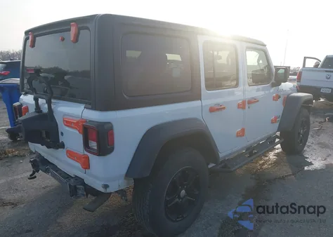 2020 Jeep Wrangler Unlimited Sport S 4X4 from USA, damaged, VIN 1C4HJXDN3LW279850